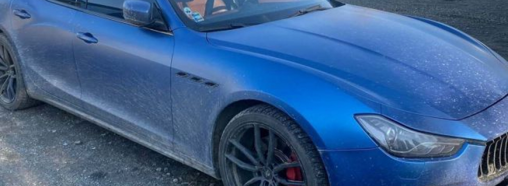 Украинец лишился элитного Maserati стоимостью более полумиллиона гривен
