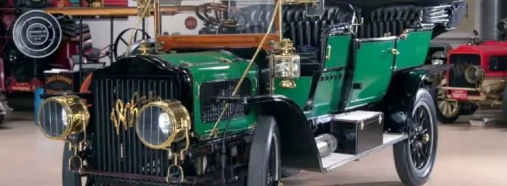 Запуск авто с паровым двигателем 1909 года выпуска (видео)