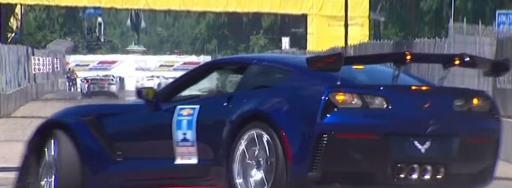 Топ-менеджер General Motors собственноручно разбил Corvette ZR1 на гонке