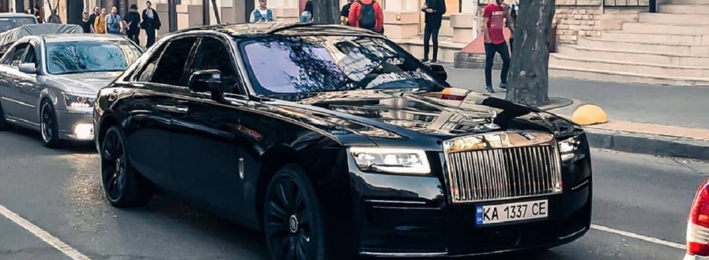 В Украине заметили Rolls-Royce Ghost 2021 модельного года