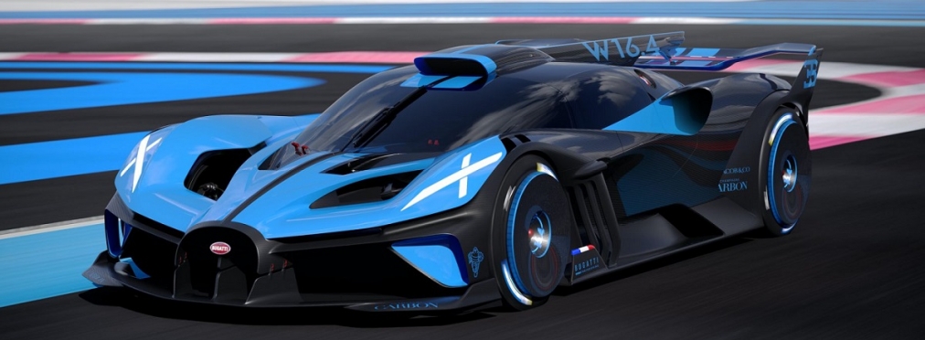 Bugatti представила болид с рекордными характеристиками