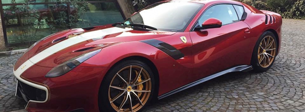 Эксклюзивный Ferrari презентовал сам основатель компании