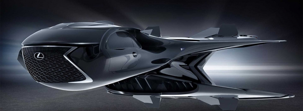 Lexus показал космический автомобиль для новых «Людей в черном»