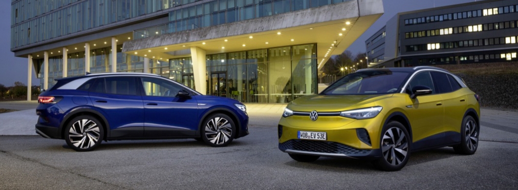 Электрокар  Volkswagen ID.4 выходит на мировой рынок
