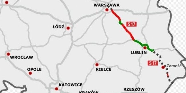 В Польше построят новую скоростную автомагистраль из Варшавы в направлении Украины