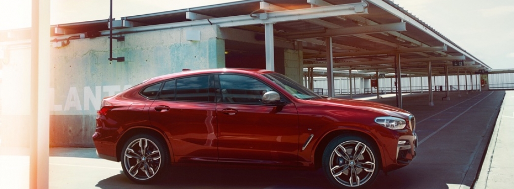 Опубликовано первое фото BMW X4 M