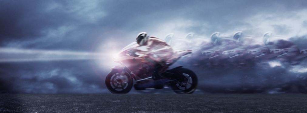 «Безумные гонки или неуловимый мотоциклист»