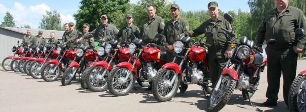 Украинское госпредприятие приобрело 19 белорусских мотоциклов