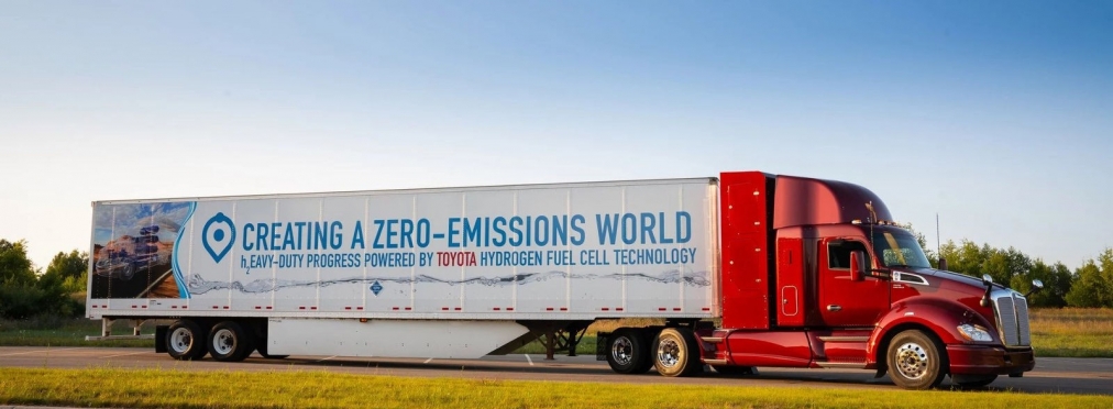 Toyota соорудила грузовик на водородных топливных элементах