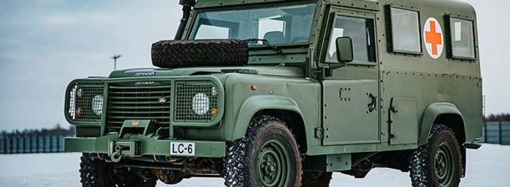 ВСУ получили бронемобили Land Rover