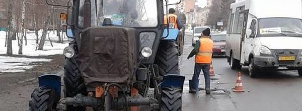 Украинцы «в шоке» от весеннего ремонта дорог