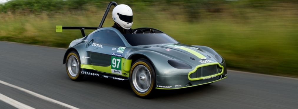 Инженер Aston Martin проехал гонку на автмобиле без двигателя