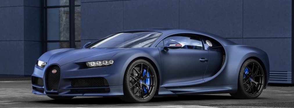 Bugatti выпустил специальный Chiron к юбилею компании