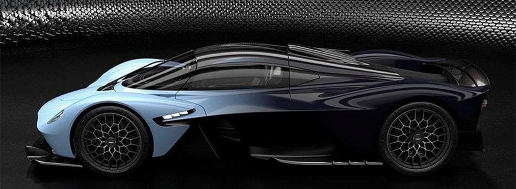 Aston Martin опубликовал новые фотографии 1000-сильного гиперкара