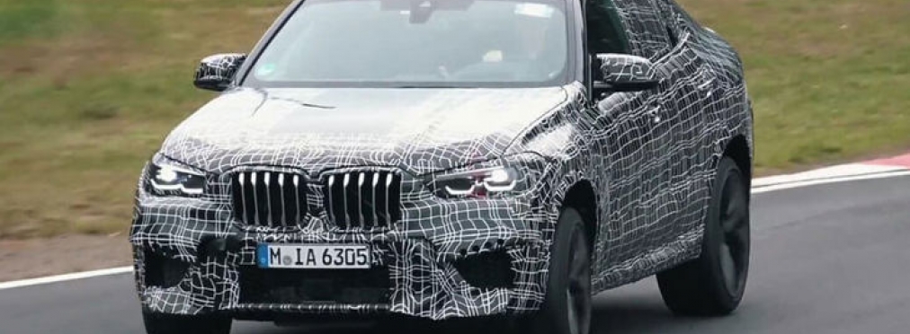 Новый BMW X6 M замечен на тестах в Нюрбургринге