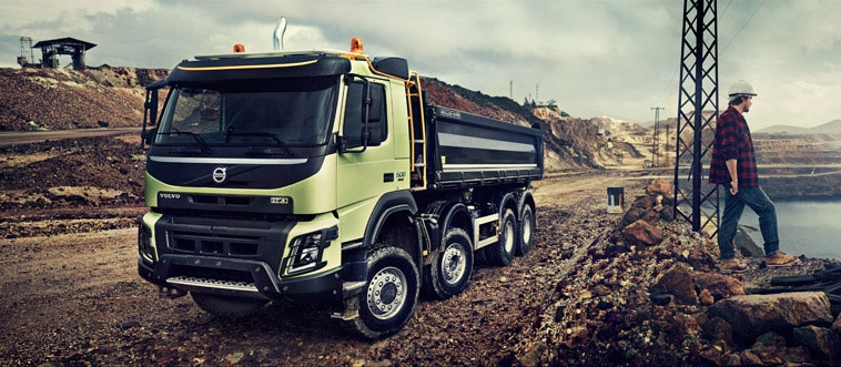 Volvo провела испытания грузовика глубоко под землей
