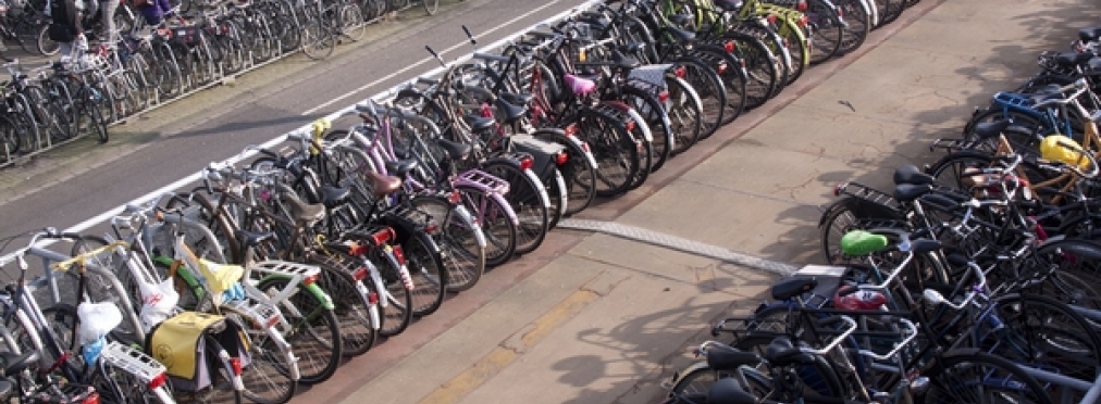 В украинской столице появилась «умная» парковка для велосипедов