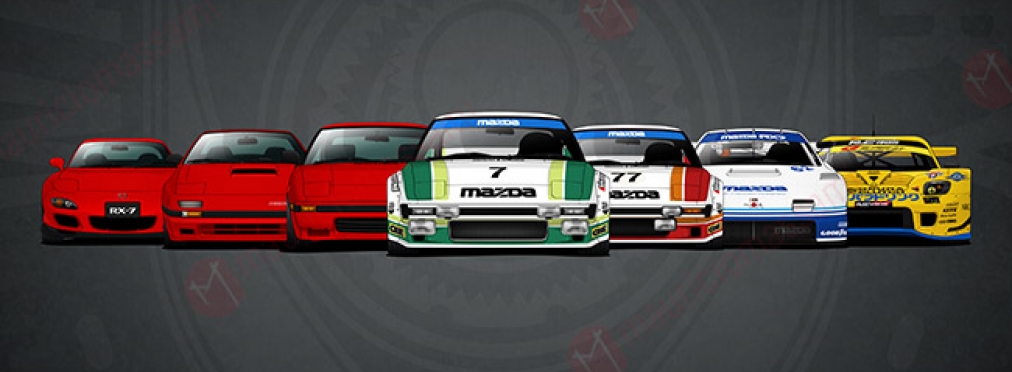 Эволюцию Mazda RX-7 показали на видео