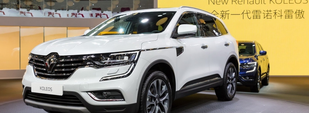 В Южной Корее Renault Koleos будет продаваться под брендом Samsung