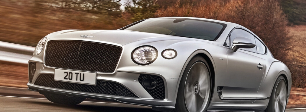  Bentley презентовал самую динамичную в истории версию Continental GT Speed 2021 года