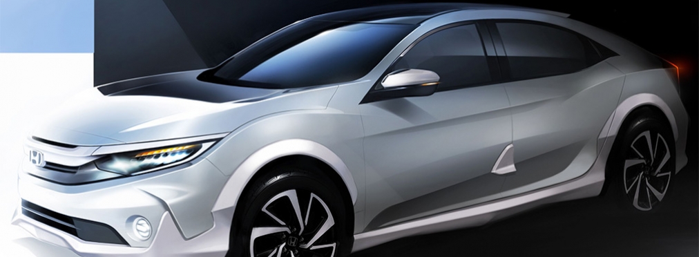 Honda анонсировала премьеру вседорожного Civic