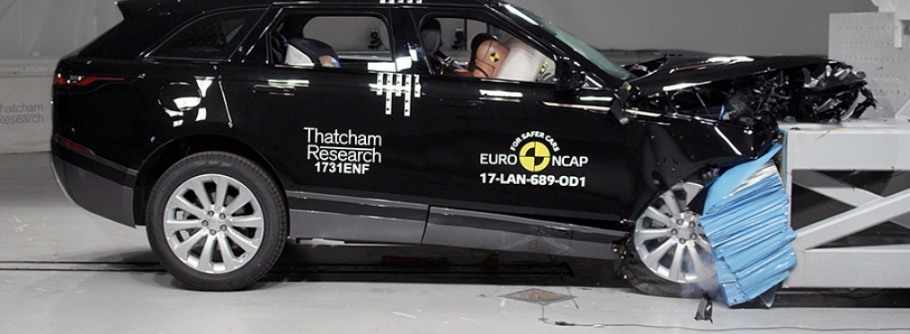Range Rover Velar прошел европейский краш-тест