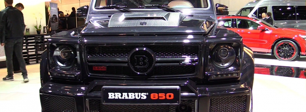 «Роскошный монстр»: 800-сильный Brabus G850 G63