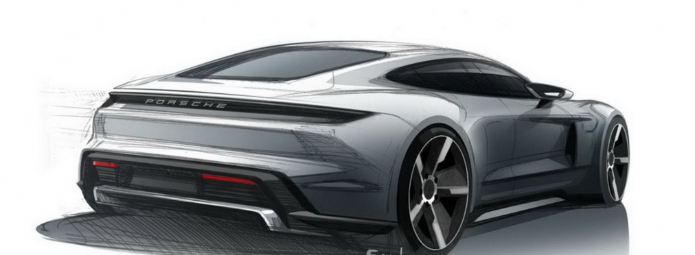 Porsche обновила дизайн будущего электрокара Taycan