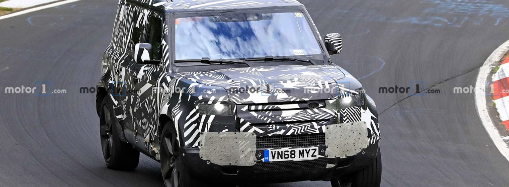 Видео: новый Land Rover Defender испытали на «Нюрбургринге»