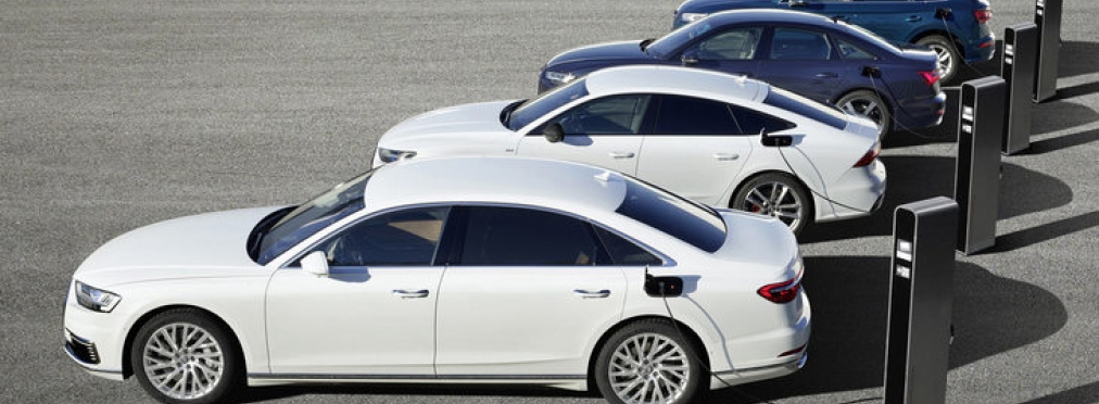 Audi представит в Женеве четыре подзаряжаемых гибрида