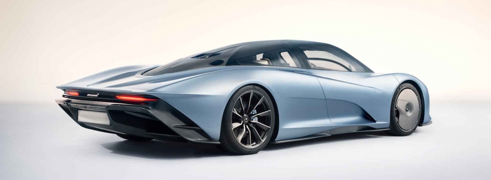 Посмотрите на 1000 деталей для модели McLaren Speedtail