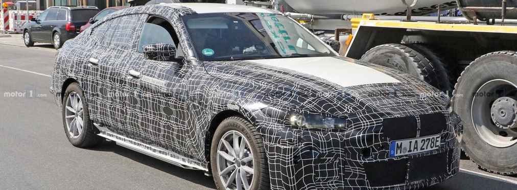 Новый электромобиль BMW i4 застали на дорогах