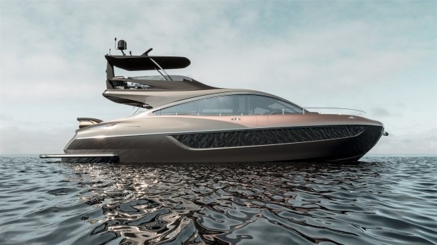 Lexus опубликовал тизер яхты LY 650 Luxury Yacht