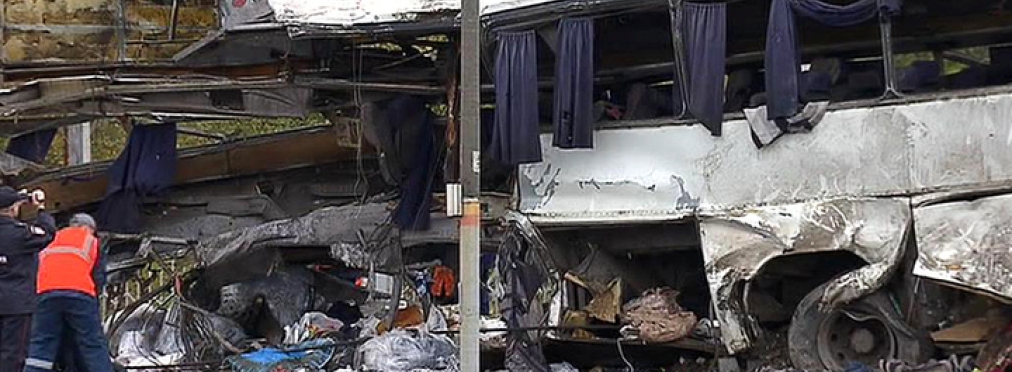 «Смертельный рейс»: в России поезд протаранил пассажирский автобус
