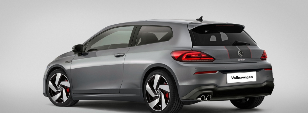 Появились изображения совершенно нового Volkswagen Scirocco