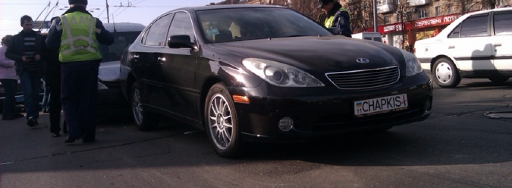Lexus танцора Чапкиса попал в сводку МВД