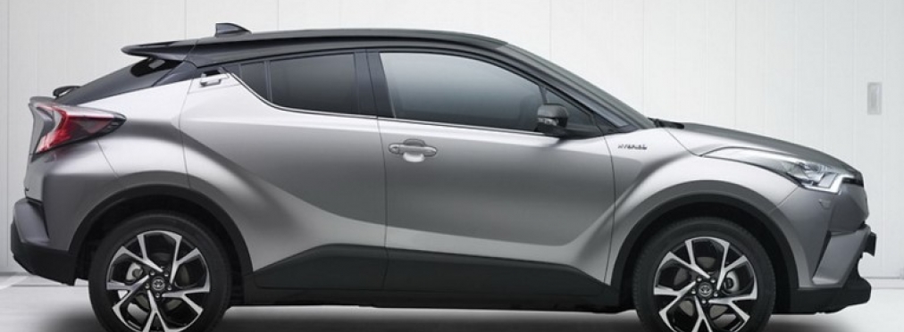 Компания Toyota «показала» новый кроссовер C-HR