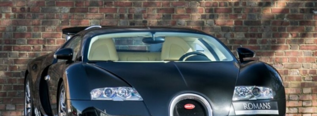 В Украине появился легендарный Bugatti Veyron