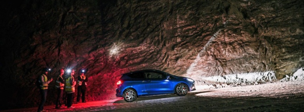 Ford Fiesta ST устроил гонку глубоко под землей