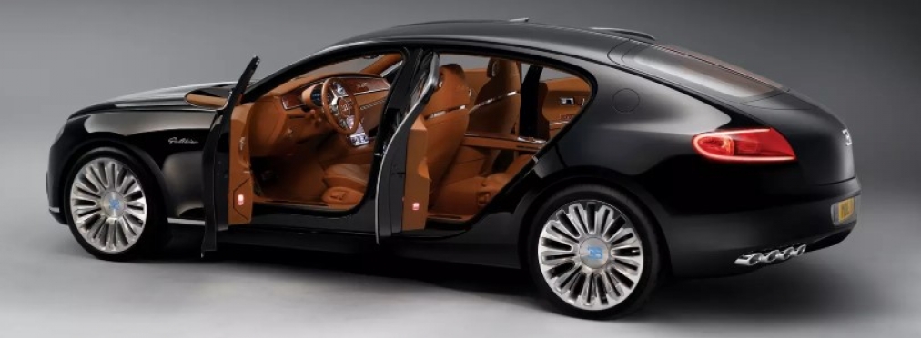 В Сети появилась фотография седана Bugatti