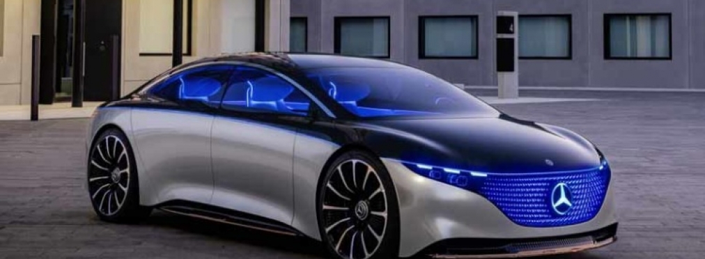 Автомобиль будущего: Mercedes показал 56-дюймовий гиперэкран для своего электрокара