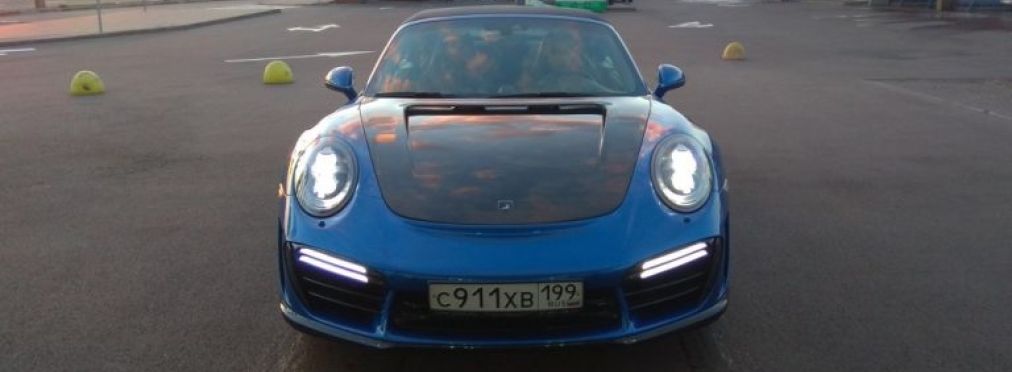 В Украине засветился уникальный Porsche 911 Stinger GTR на российских номерах
