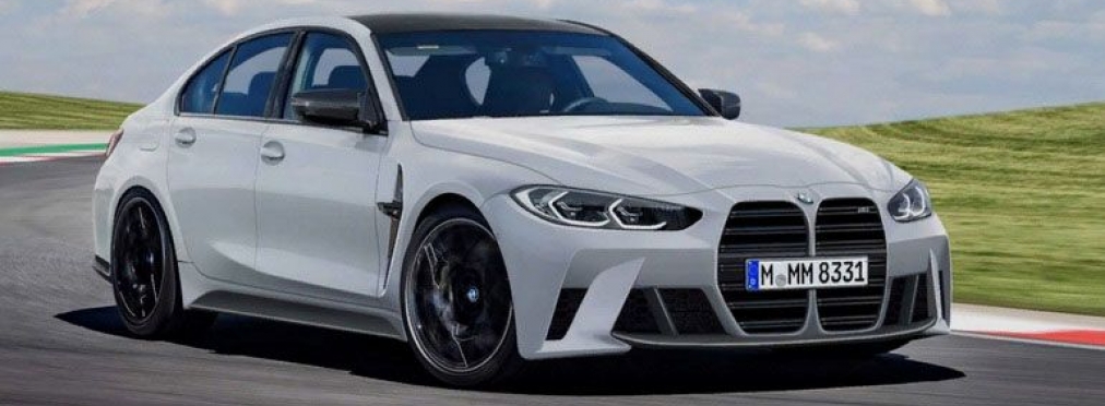 Опубликованы свежие рендеры нового BMW M3