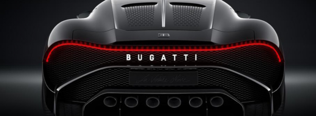 Bugatti интригует изображениями нового гиперкара