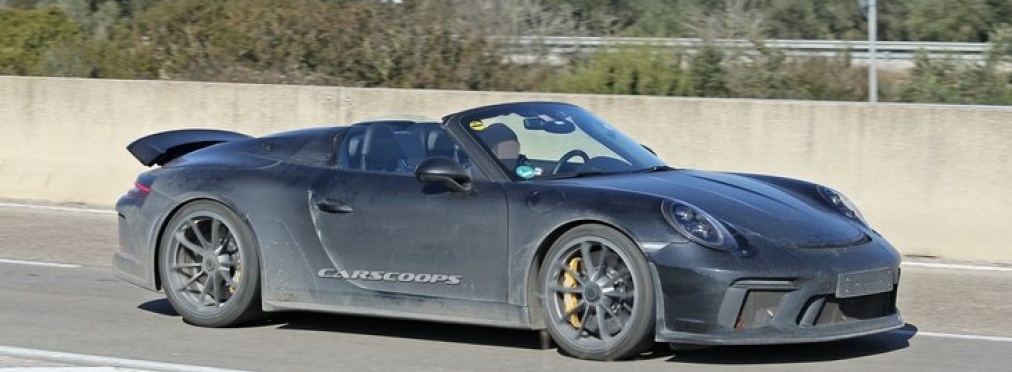 Porsche представит в Нью-Йорке новый 911 Speedster