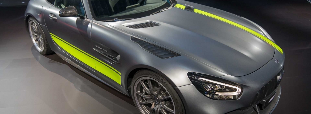 Mercedes-AMG GT Black Series появился на «Нордшляйфе»