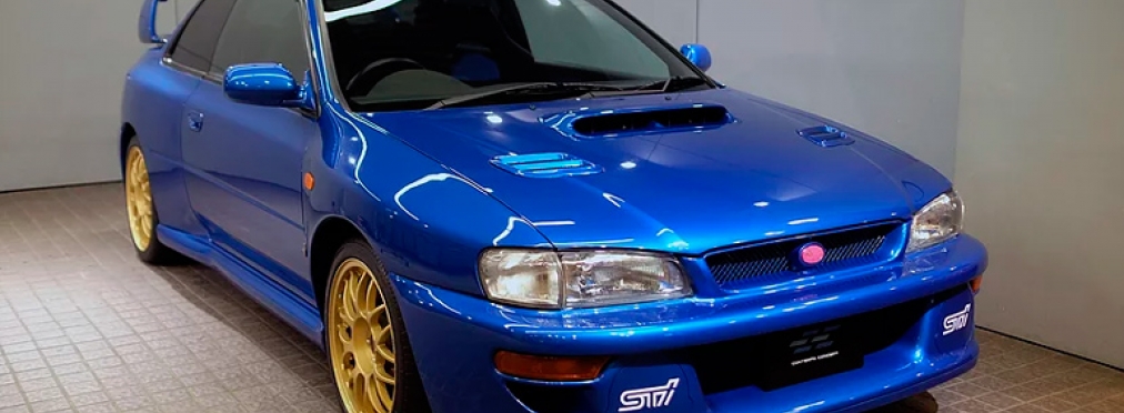 Редкую Subaru Impreza продают в Японии