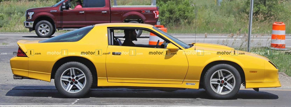 «Старенький» Chevrolet Camaro вышел на тесты