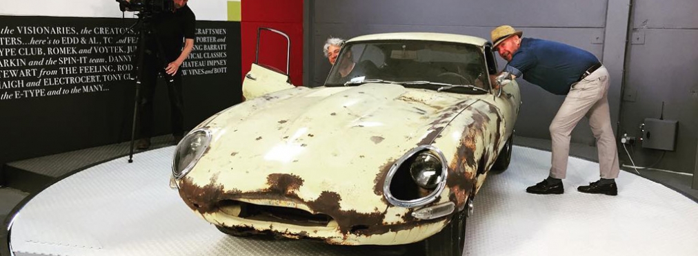 Легендарный Jaguar реставрируют в интернет-шоу