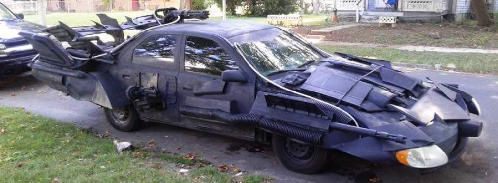 Toyota Camry «превратилась» в «автомобиль для Бэтмена»